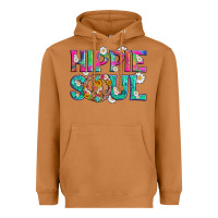 Meerkat hippie soul with tie dye and flowers Heavyweight Hoodie - Artiststas
