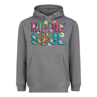 Storm hippie soul with tie dye and flowers Heavyweight Hoodie - Artiststas