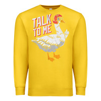Lemon Talk To Me- Funny Goose Tee- Funny Goose Gifts Premium Premium Sweatshirt - minhPixels