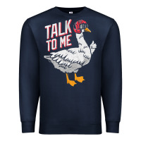 Talk To Me- Funny Goose Tee- Funny Goose Gifts Premium Premium Sweatshirt | Teevron
