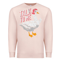 Pale Pink Talk To Me- Funny Goose Tee- Funny Goose Gifts Premium Premium Sweatshirt - minhPixels