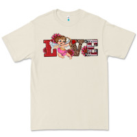 Bone valentine's day cupid sunflowers love Premium Tee - RanaPortraitStore