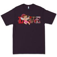 Plum valentine's day cupid sunflowers love Premium Tee - RanaPortraitStore