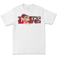 White valentine's day cupid sunflowers love Premium Tee - RanaPortraitStore