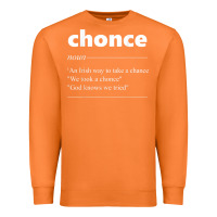 Carrot Chonce Definition We Took A Chonce Risk Lover Gift Premium Sweatshirt - minhPixels