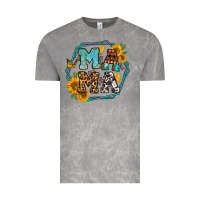 Cloud Rock sunflowers hexagon frame mama Vintage Tee - Jasminsmagicworld