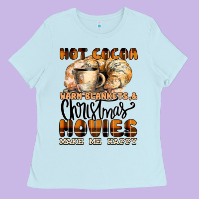 Hot Cocoa Ladies Tee Designed By Bettercallsaul