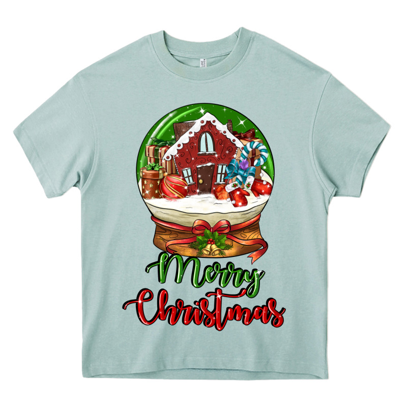 Merry Christmas Heavy Core Tee by LillyAllenDesigns | Teevron