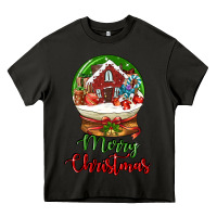 Asphalt Merry Christmas Heavy Core Tee - LillyAllenDesigns