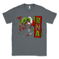 Charcoal Heather Christmas Character Classic Tee - NancyCooperArtShop
