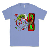 Colony Blue Christmas Character Classic Tee - NancyCooperArtShop