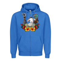 True Royal farm life sheep Zipper Hoodie - SublimationCraftShop