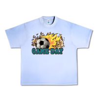 Grape Ice Game day Soccer leopard flames fireball Urban Heavy Tee - HowdyJamesFarm