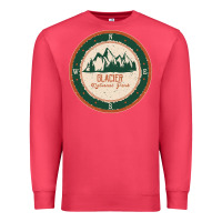 Cardinal Glacier National Park Premium Sweatshirt - minhPixels