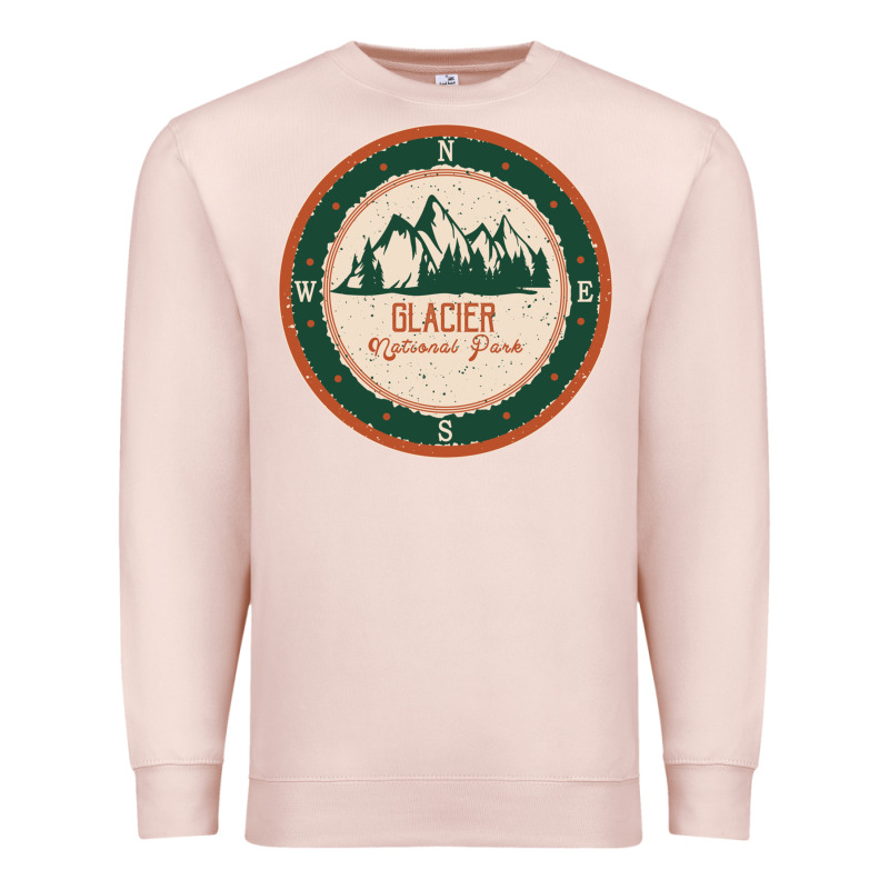 Glacier National Park Premium Sweatshirt by minhPixels | Teevron
