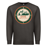 Smoke Glacier National Park Premium Sweatshirt - minhPixels
