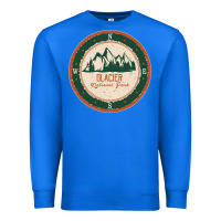 True Royal Glacier National Park Premium Sweatshirt - minhPixels