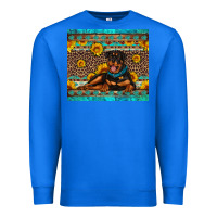 True Royal Rottweiler with western background Premium Sweatshirt - Artiststas