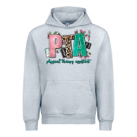 Heather Grey pta physical therapy assistant Urban Hoodie - AdoDesignShop