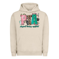 Pigment French Oak pta physical therapy assistant Urban Hoodie - AdoDesignShop
