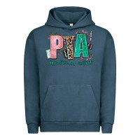Pigment Midnight Navy pta physical therapy assistant Urban Hoodie - AdoDesignShop