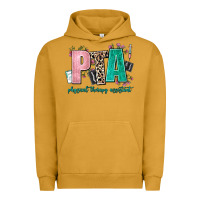 Pigment Peanut Butter pta physical therapy assistant Urban Hoodie - AdoDesignShop