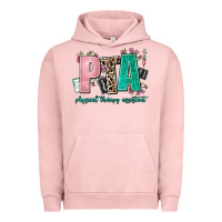Pigment Salmon pta physical therapy assistant Urban Hoodie - AdoDesignShop