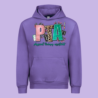 Pta Physical Therapy Assistant Urban Hoodie Designed By Adodesignshop