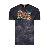 Cloud Black Love Horse Vintage Tee - HowdyJamesFarm