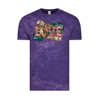 Cloud Purple Love Horse Vintage Tee - HowdyJamesFarm