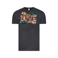 Vintage Black Love Horse Vintage Tee - HowdyJamesFarm