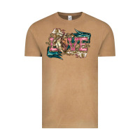 Vintage Camel Love Horse Vintage Tee - HowdyJamesFarm