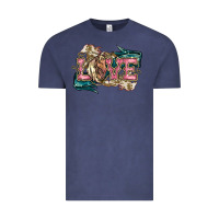 Vintage Denim Love Horse Vintage Tee - HowdyJamesFarm