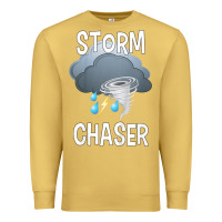 Antique Gold Kids Storm Chaser Boys Storm Hunter Tornado Gift Premium Sweatshirt - minhPixels