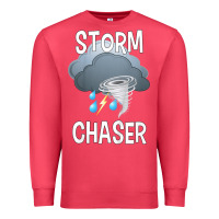 Cardinal Kids Storm Chaser Boys Storm Hunter Tornado Gift Premium Sweatshirt - minhPixels