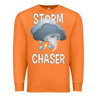 Carrot Kids Storm Chaser Boys Storm Hunter Tornado Gift Premium Sweatshirt - minhPixels