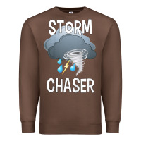 Chestnut Kids Storm Chaser Boys Storm Hunter Tornado Gift Premium Sweatshirt - minhPixels