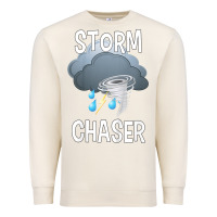 Sandshell Kids Storm Chaser Boys Storm Hunter Tornado Gift Premium Sweatshirt - minhPixels