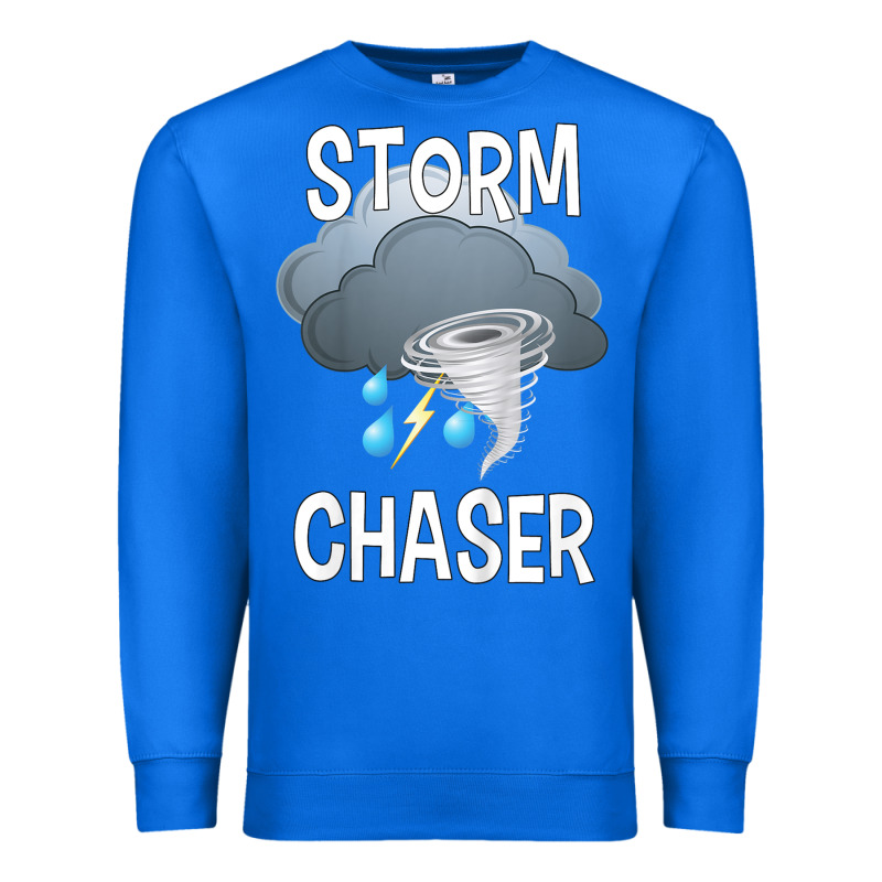 Kids Storm Chaser Boys Storm Hunter Tornado Gift Premium Sweatshirt by minhPixels | Teevron
