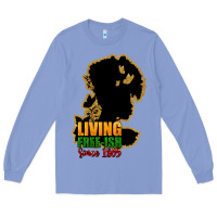 Colony Blue Living free-ish since 1865 Long Sleeve Tee - HowdyJamesFarm
