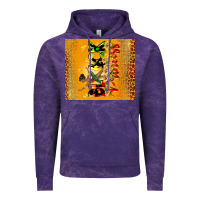 Cloud Purple black princess Vintage Hoodie - CowGirlArtShop