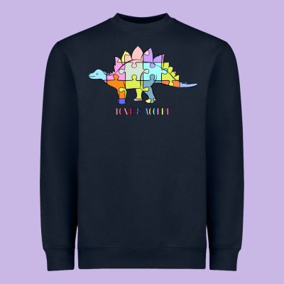 Titi Pretty Art Love And Accept Heavyweight Sweatshirt Designed By Cowhidedigitalart