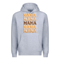 Heather Grey fall mama Premium Hoodie - BundleAndBundleShop