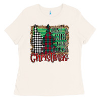 Bone Just A Girl Who Loves Christmas Ladies Tee - Bettercallsaul