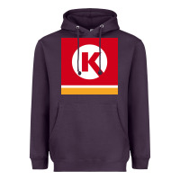Plum Circle K Retail Heavyweight Hoodie - minhPixels