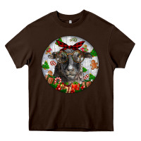 Chocolate Brown christmas dorper sheep Heavy Core Tee - LillyAllenDesigns