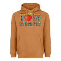 Meerkat i love my students with pen and Heavyweight Hoodie - Artiststas