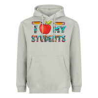 Moon Dust i love my students with pen and Heavyweight Hoodie - Artiststas