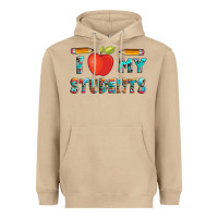 Mushroom i love my students with pen and Heavyweight Hoodie - Artiststas