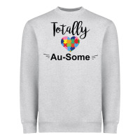 Heather Grey totally au some Heavyweight Sweatshirt - CowhideDigitalArt